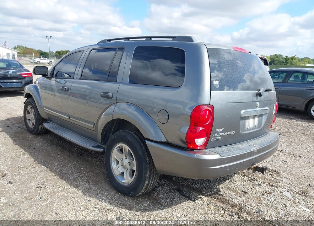 2005 DODGE DURANGO LIMITED VIN: 1D4HB58N05F597880