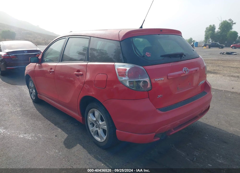 2007 TOYOTA MATRIX/XR VIN: 2T1KR32E87C647934
