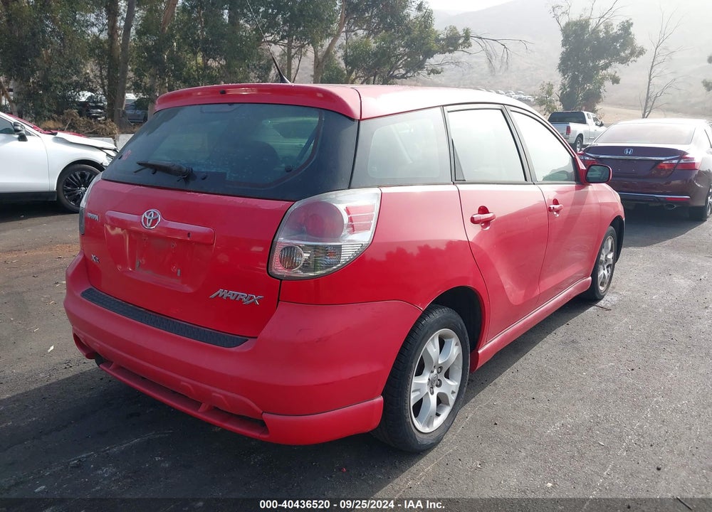 2007 TOYOTA MATRIX/XR VIN: 2T1KR32E87C647934