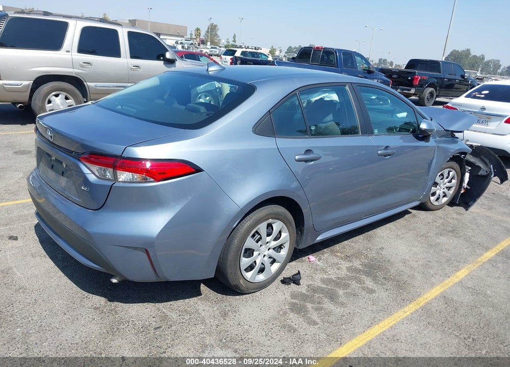 2022 TOYOTA COROLLA LE VIN: 5YFEPMAE0NP326705