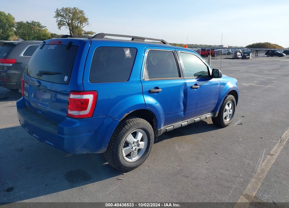 2011 FORD ESCAPE XLT VIN: 1FMCU0D7XBKB20917