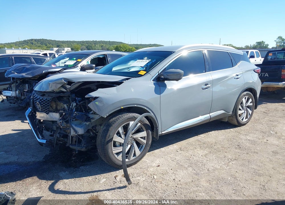 2021 NISSAN MURANO SL FWD VIN: 5N1AZ2CJ9MC110569
