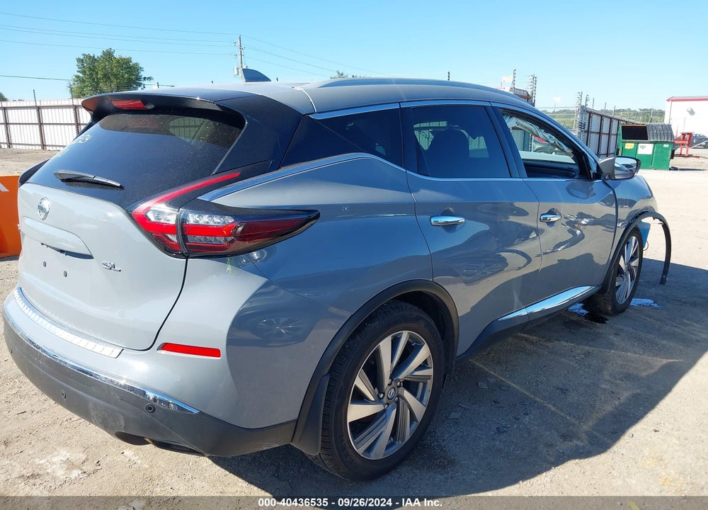 2021 NISSAN MURANO SL FWD VIN: 5N1AZ2CJ9MC110569