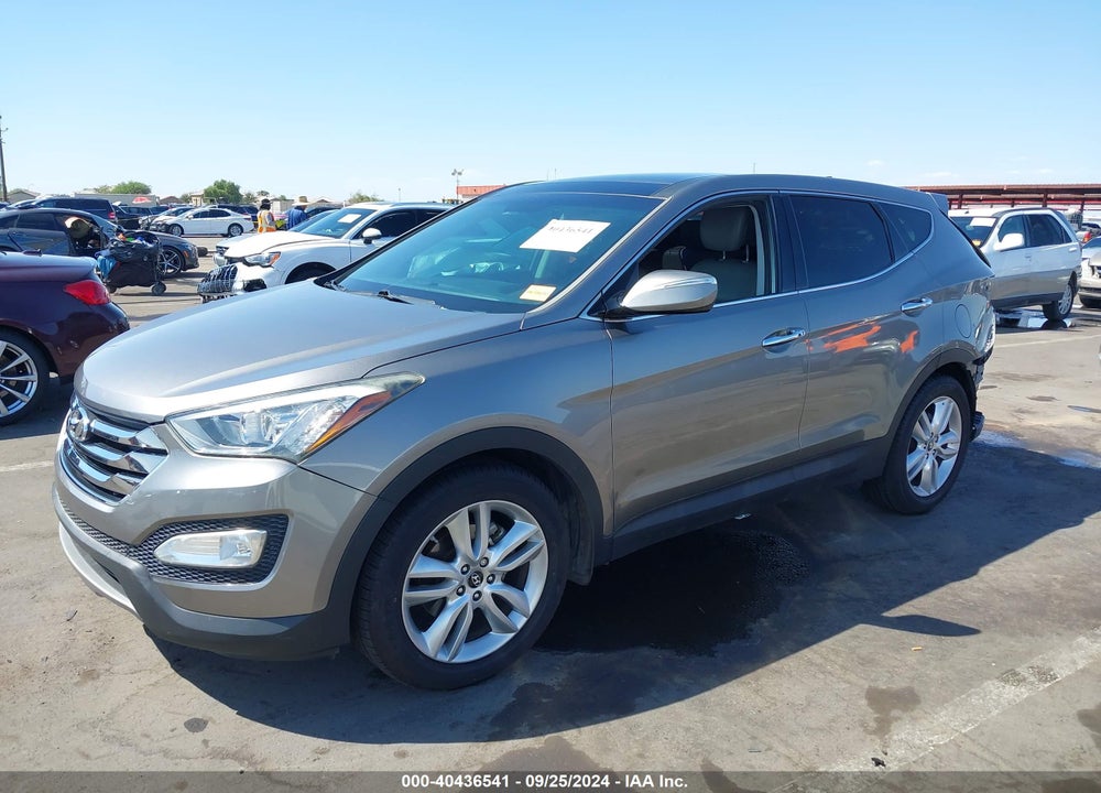2013 HYUNDAI SANTA FE SPORT 2.0T VIN: 5XYZW3LA5DG118458