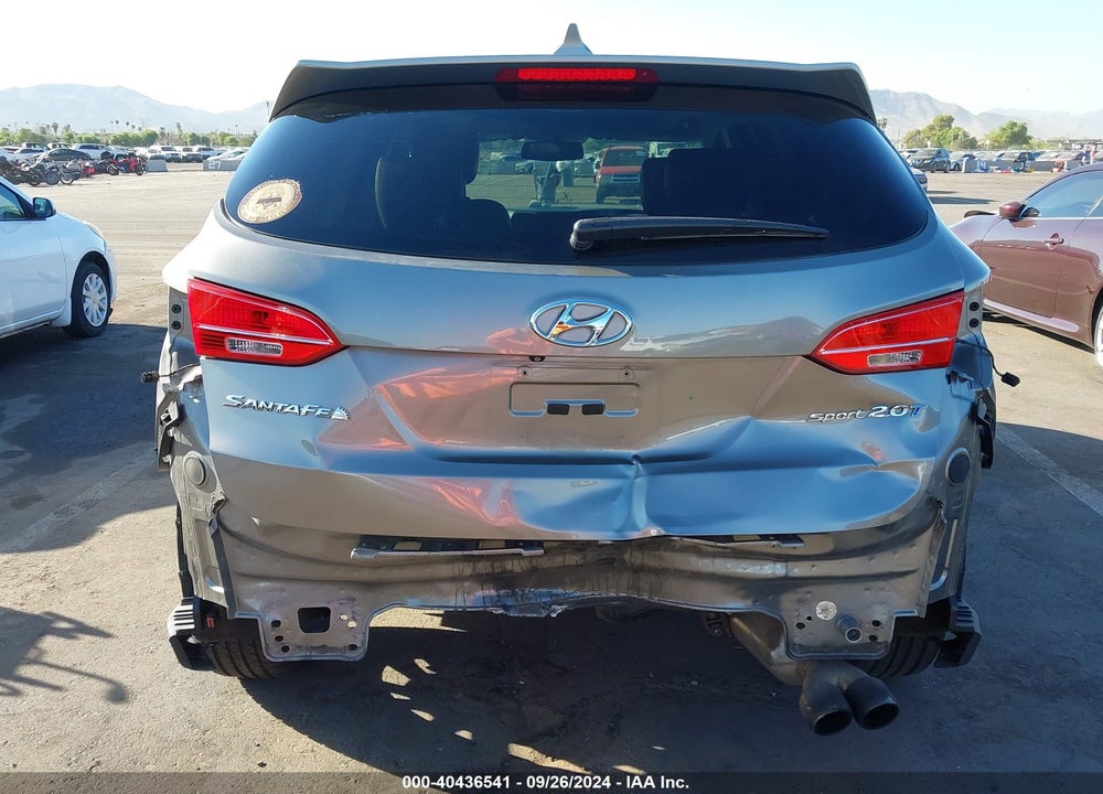 2013 HYUNDAI SANTA FE SPORT 2.0T VIN: 5XYZW3LA5DG118458
