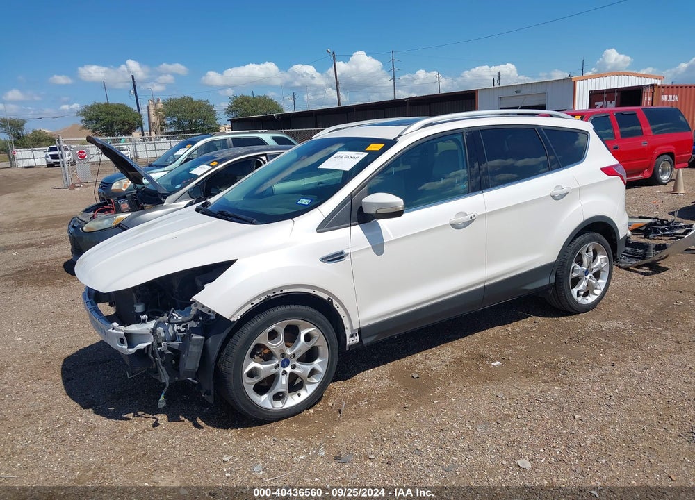 2014 FORD ESCAPE TITANIUM VIN: 1FMCU0J92EUA59609