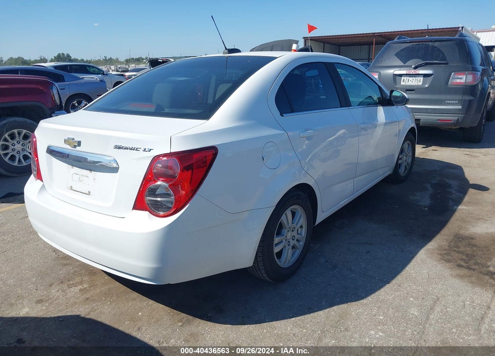 2015 CHEVROLET SONIC LT AUTO VIN: 1G1JC5SHXF4127523