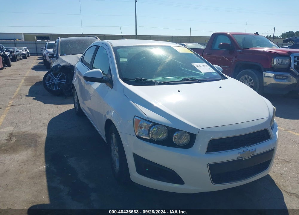 2015 CHEVROLET SONIC LT AUTO VIN: 1G1JC5SHXF4127523