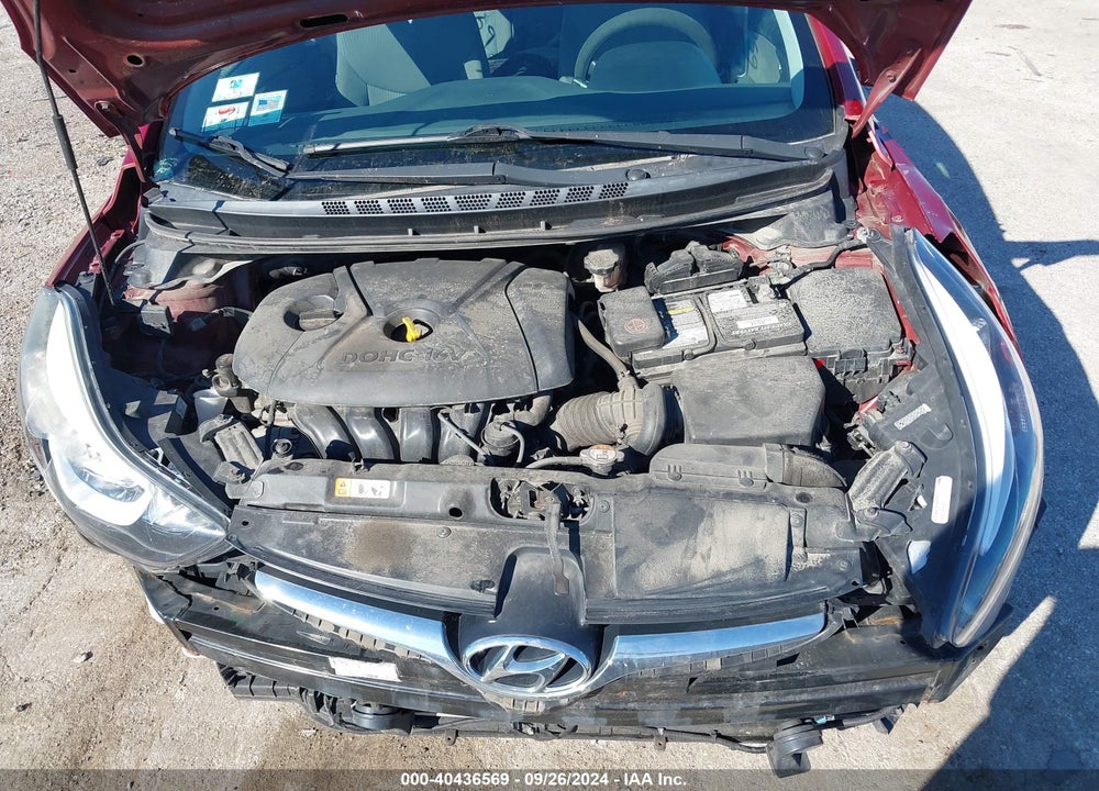 2015 HYUNDAI ELANTRA SE VIN: 5NPDH4AE0FH609905