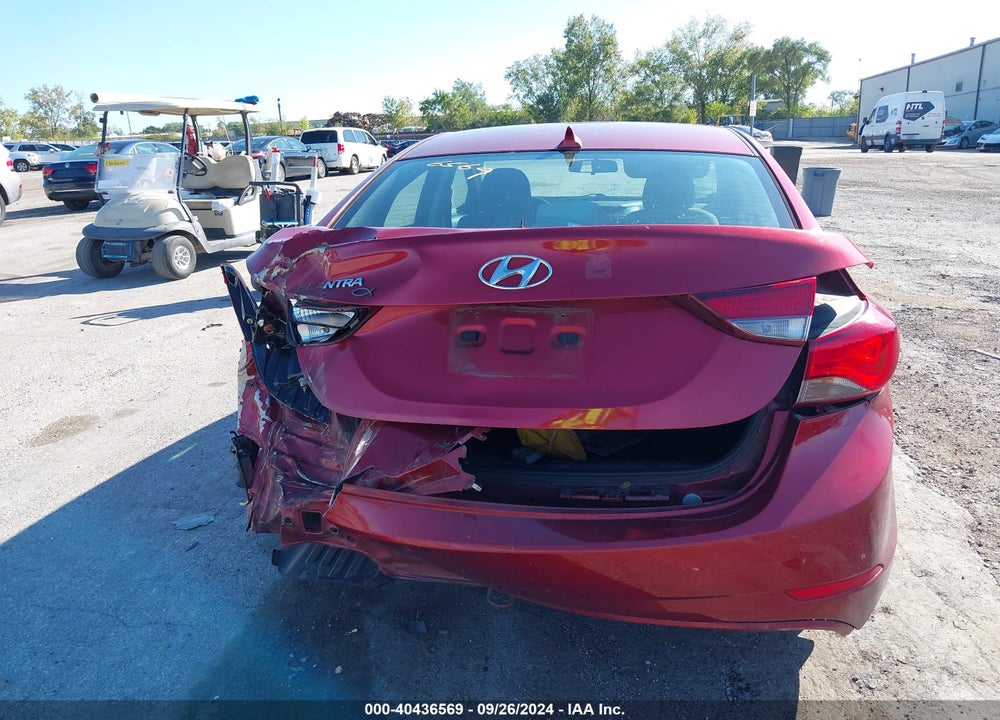 2015 HYUNDAI ELANTRA SE VIN: 5NPDH4AE0FH609905