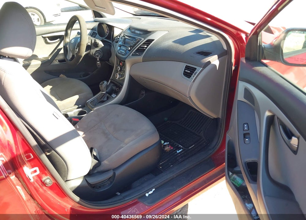 2015 HYUNDAI ELANTRA SE VIN: 5NPDH4AE0FH609905