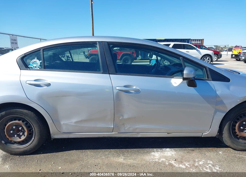 2015 HONDA CIVIC LX VIN: 2HGFB2F57FH561059