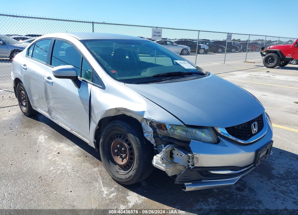 2015 HONDA CIVIC LX VIN: 2HGFB2F57FH561059