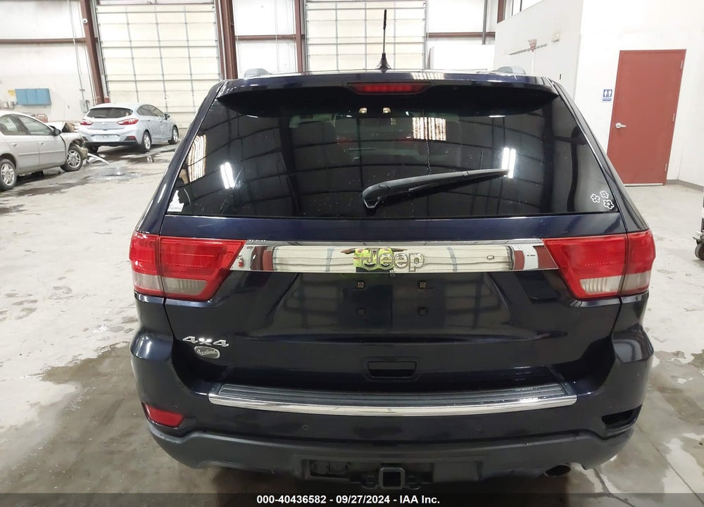 2011 JEEP GRAND CHEROKEE OVERLAND VIN: 1J4RR6GG9BC541448