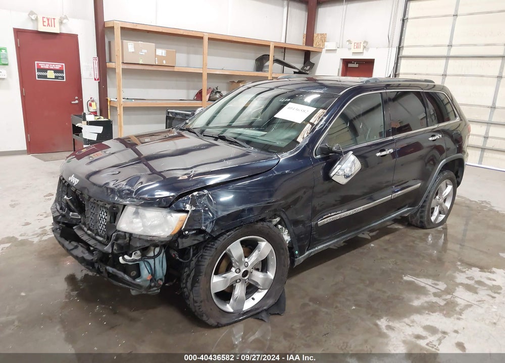 2011 JEEP GRAND CHEROKEE OVERLAND VIN: 1J4RR6GG9BC541448