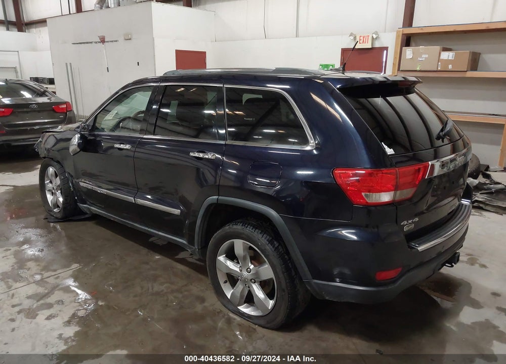 2011 JEEP GRAND CHEROKEE OVERLAND VIN: 1J4RR6GG9BC541448