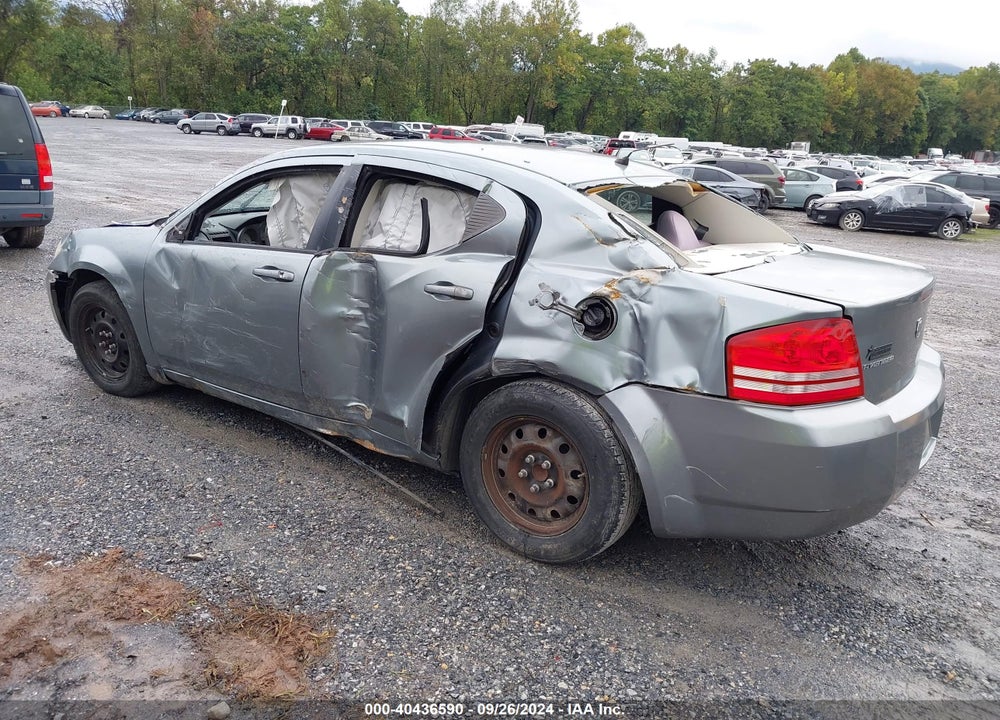 2008 DODGE AVENGER SE VIN: 1B3LC46K38N538213