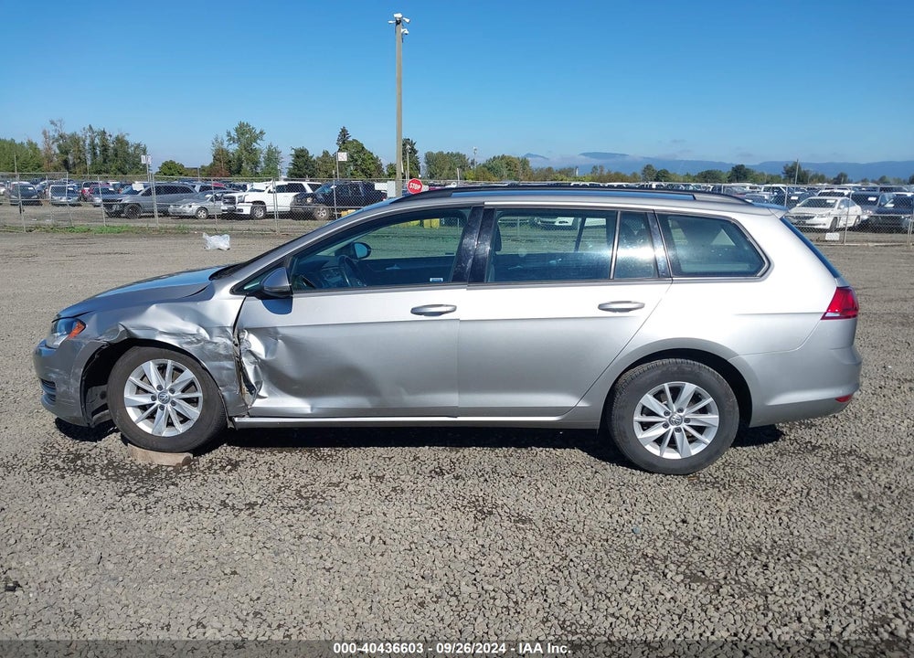 2016 VOLKSWAGEN GOLF SPORTWAGEN TSI S 4-DOOR VIN: 3VWC17AU3GM502039