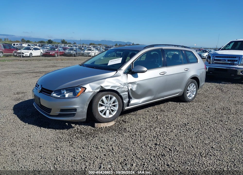 2016 VOLKSWAGEN GOLF SPORTWAGEN TSI S 4-DOOR VIN: 3VWC17AU3GM502039