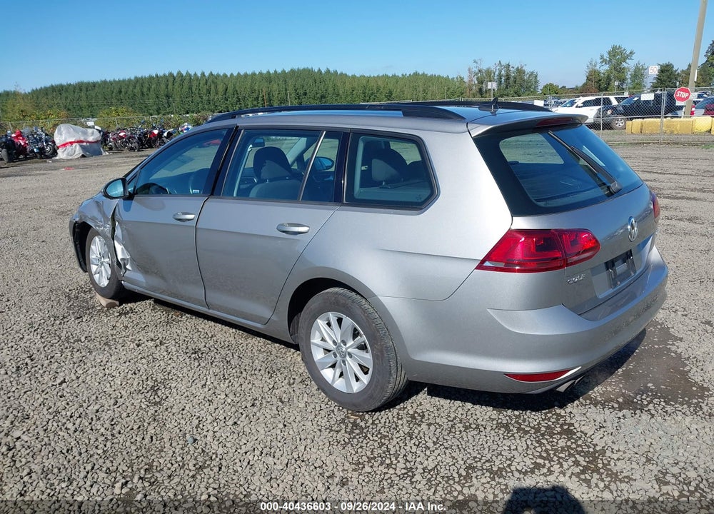 2016 VOLKSWAGEN GOLF SPORTWAGEN TSI S 4-DOOR VIN: 3VWC17AU3GM502039
