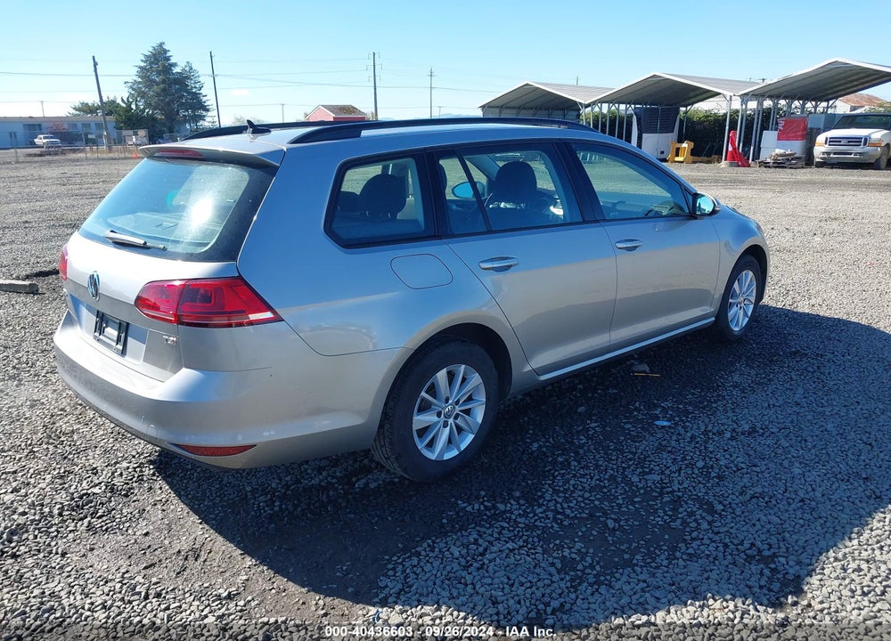 2016 VOLKSWAGEN GOLF SPORTWAGEN TSI S 4-DOOR VIN: 3VWC17AU3GM502039