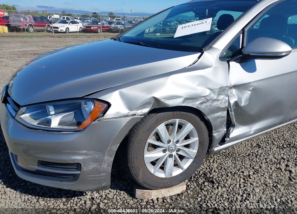2016 VOLKSWAGEN GOLF SPORTWAGEN TSI S 4-DOOR VIN: 3VWC17AU3GM502039