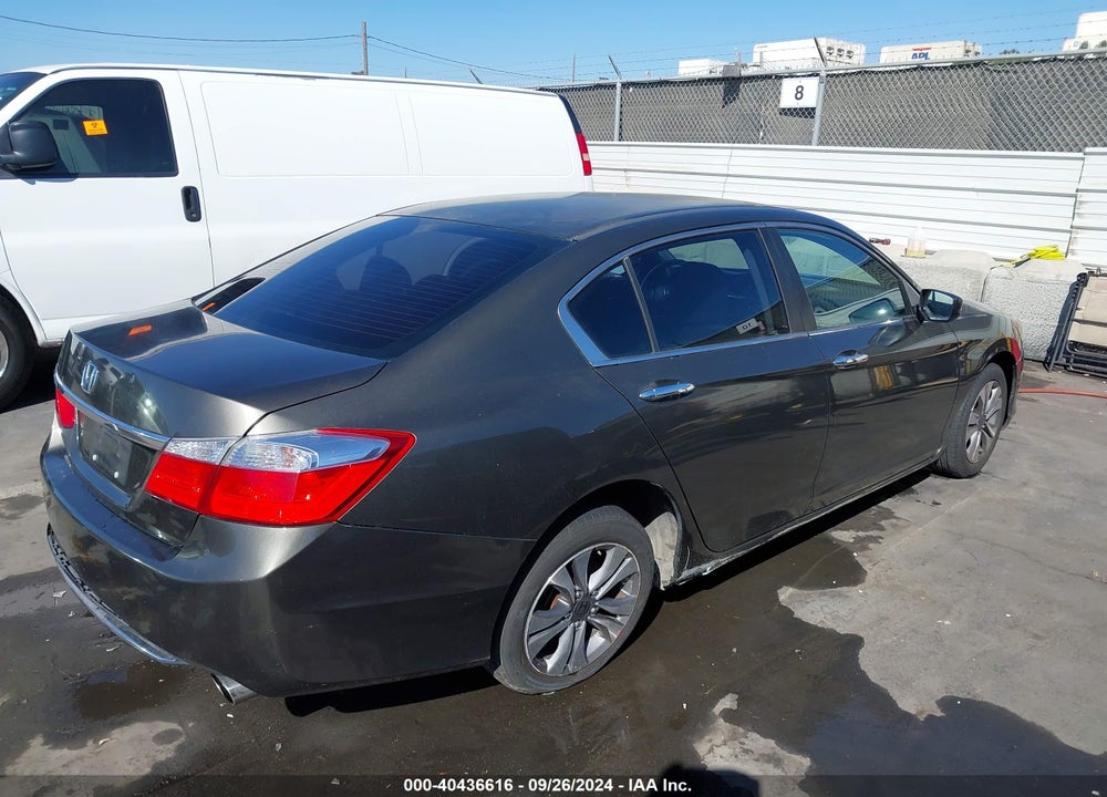 2013 HONDA ACCORD LX VIN: 1HGCR2F36DA088568