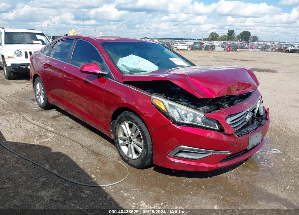 2015 HYUNDAI SONATA SE VIN: 5NPE24AF2FH188252