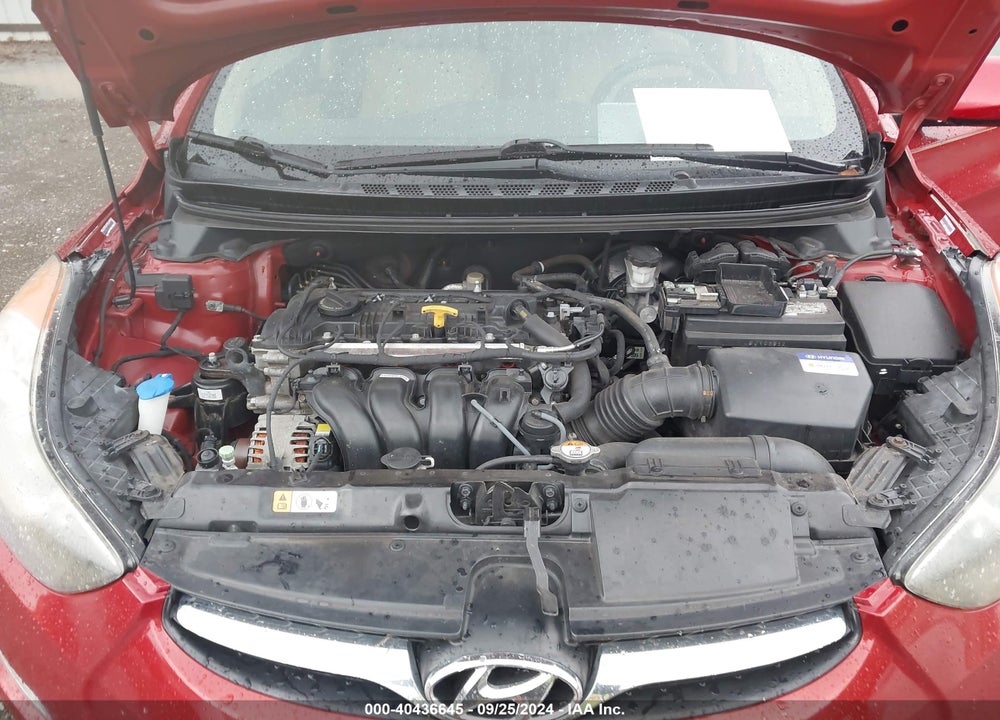 2012 HYUNDAI ELANTRA GLS (ULSAN PLANT) VIN: KMHDH4AE6CU307905