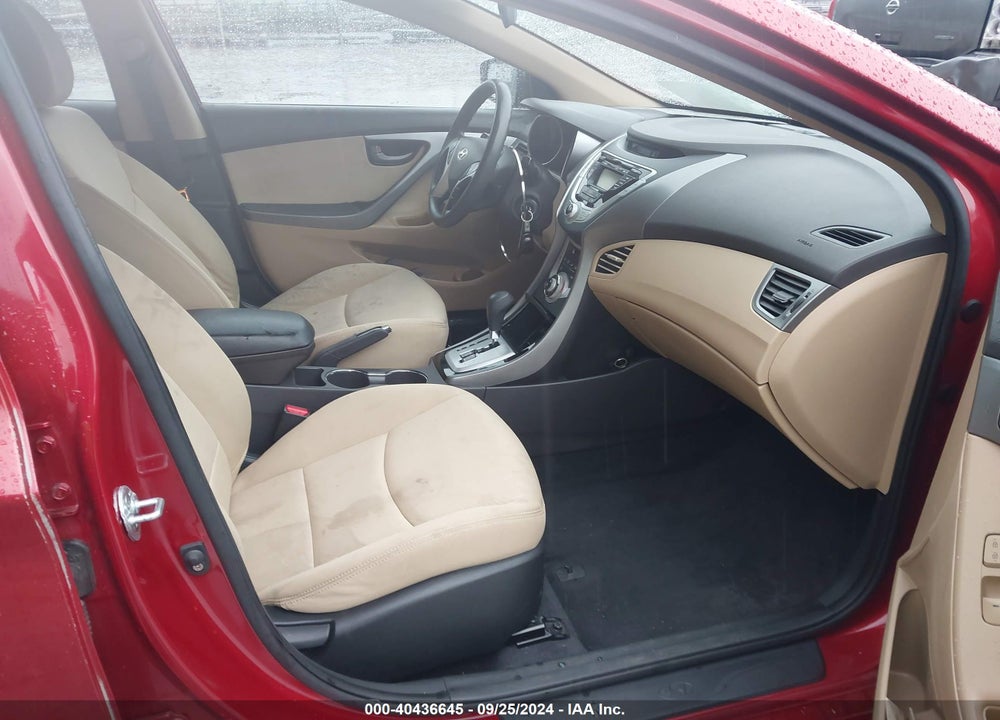 2012 HYUNDAI ELANTRA GLS (ULSAN PLANT) VIN: KMHDH4AE6CU307905