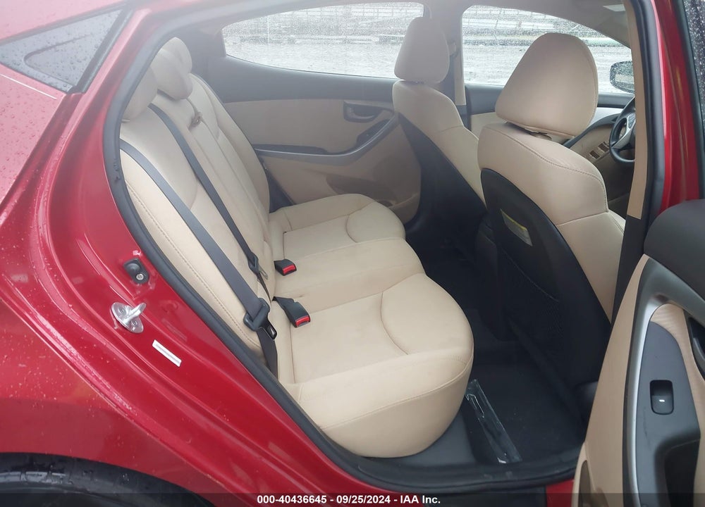 2012 HYUNDAI ELANTRA GLS (ULSAN PLANT) VIN: KMHDH4AE6CU307905