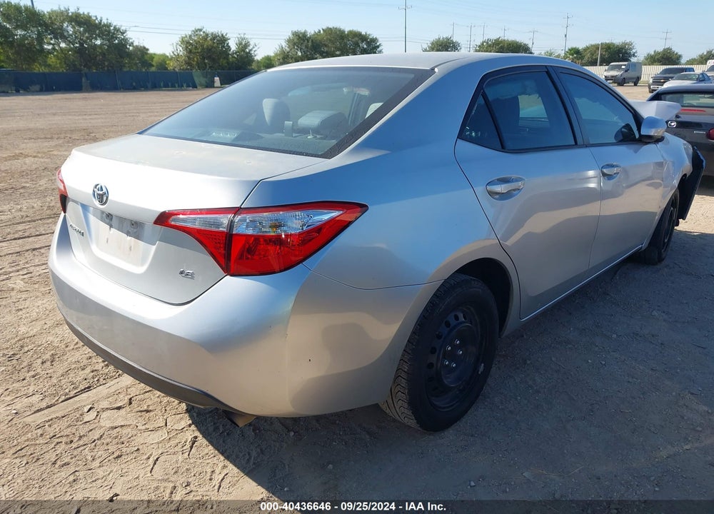 2016 TOYOTA COROLLA LE VIN: 5YFBURHE5GP477654