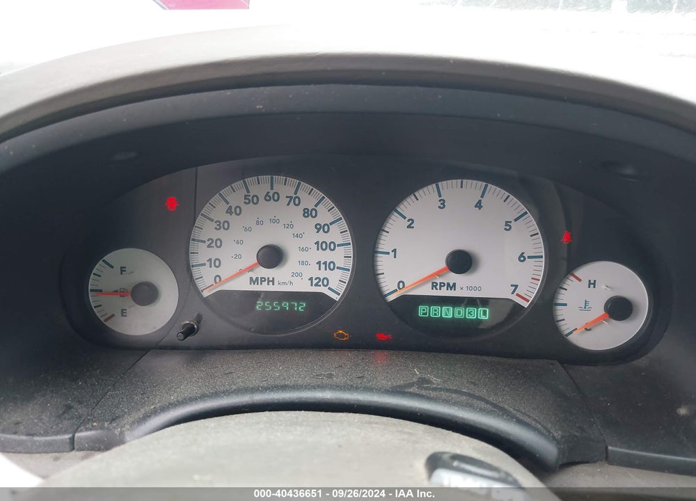 2005 DODGE GRAND CARAVAN SXT VIN: 2D4GP44L15R346080