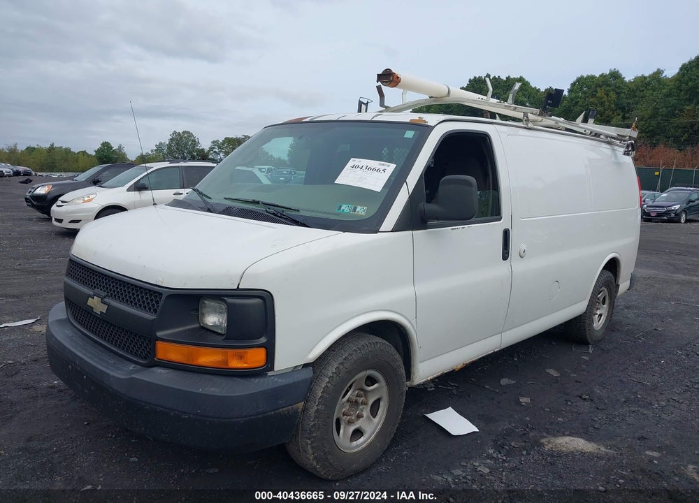 2007 CHEVROLET EXPRESS WORK VAN VIN: 1GCFG15X771225876