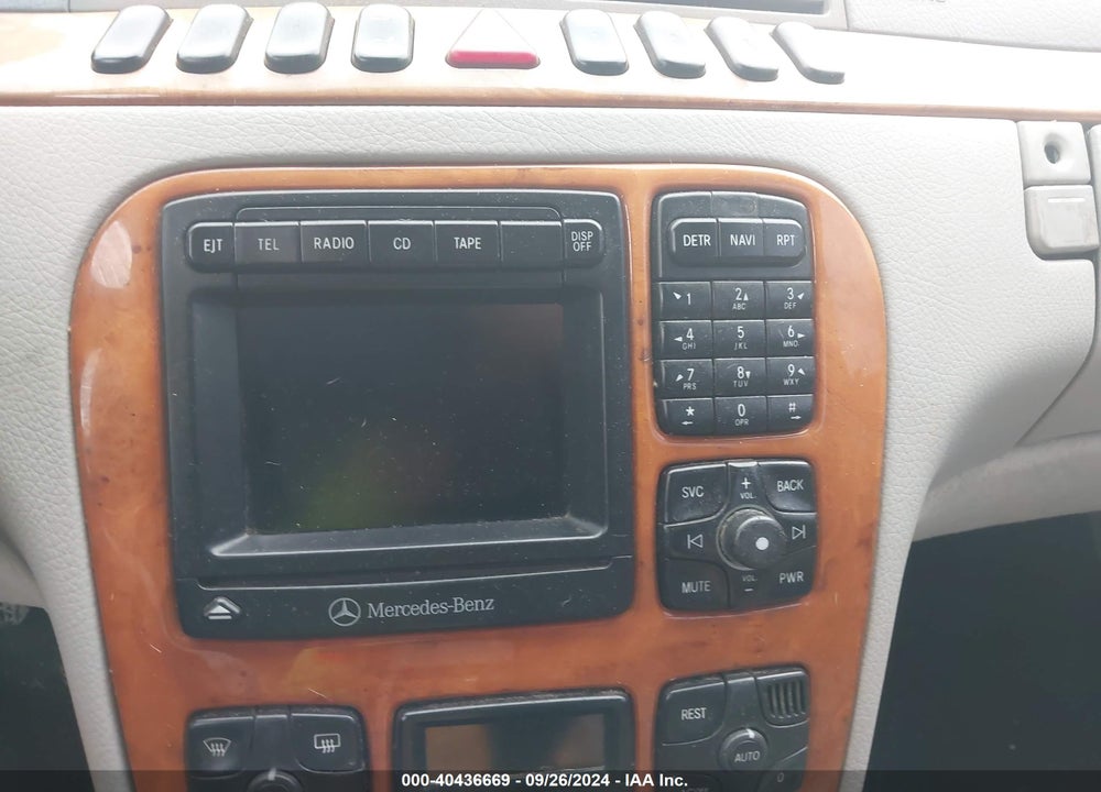 2002 MERCEDES-BENZ S 55 AMG VIN: WDBNG73J02A250963