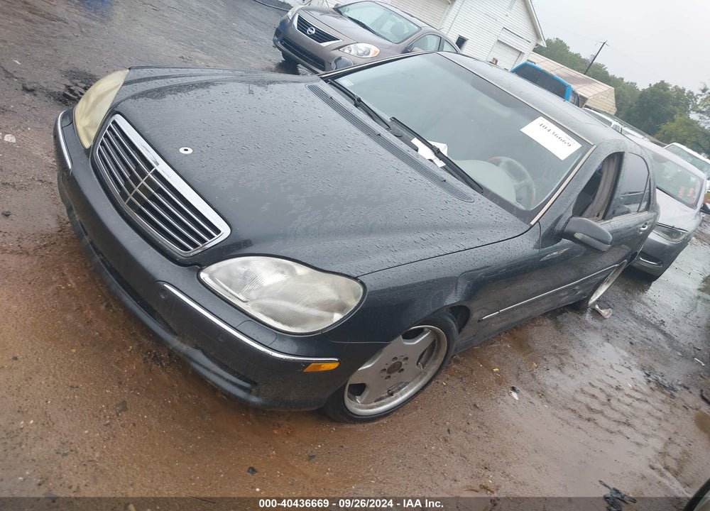 2002 MERCEDES-BENZ S 55 AMG VIN: WDBNG73J02A250963