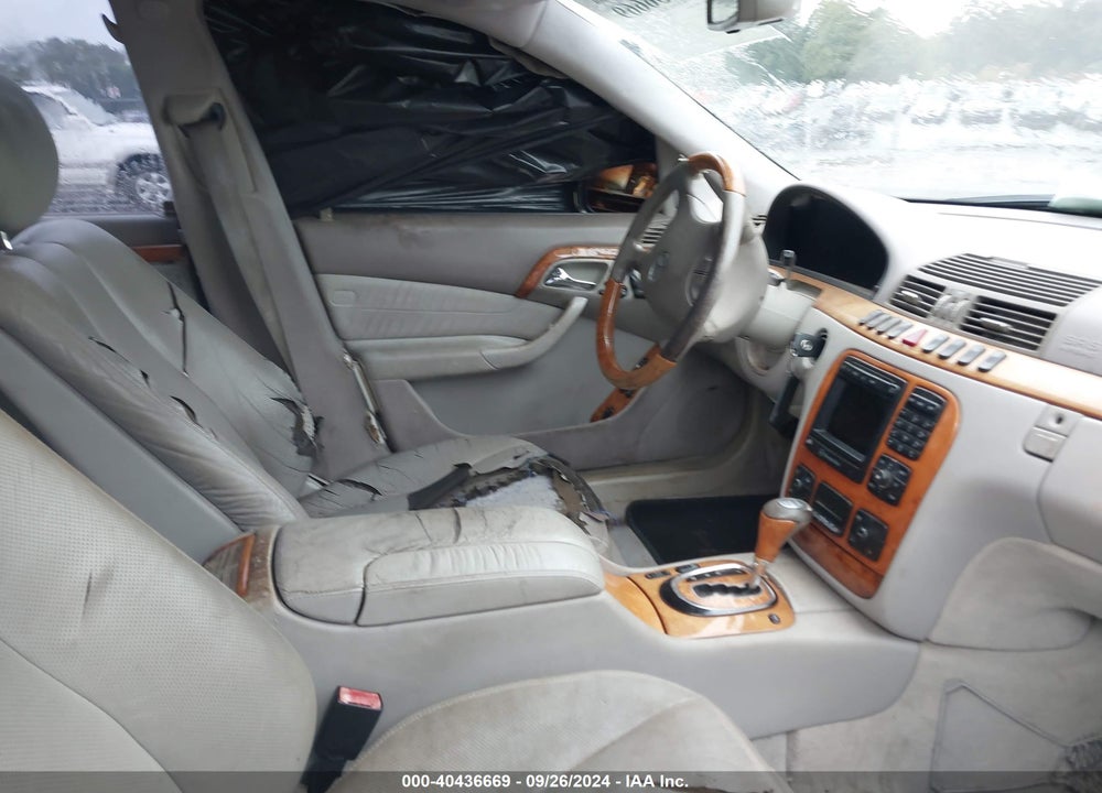 2002 MERCEDES-BENZ S 55 AMG VIN: WDBNG73J02A250963