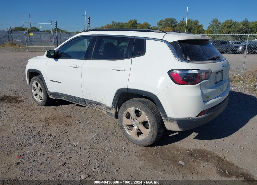 2021 JEEP COMPASS LATITUDE 4X4 VIN: 3C4NJDBB8MT587856