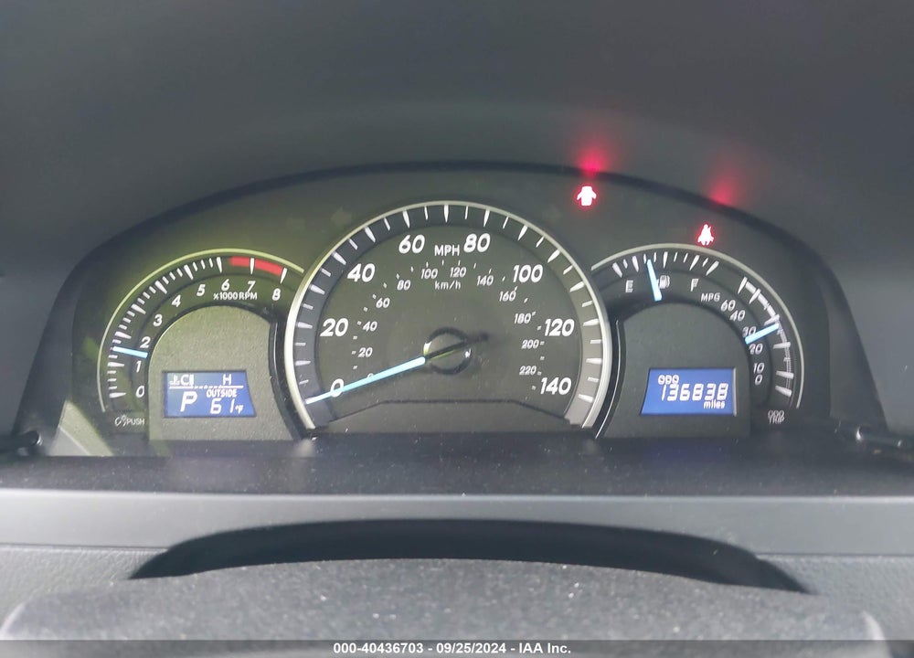 2012 TOYOTA CAMRY VIN: 4T1BF1FK4CU520930