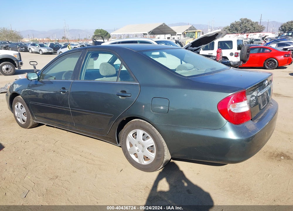 2003 TOYOTA CAMRY LE VIN: JTDBE32K830201790