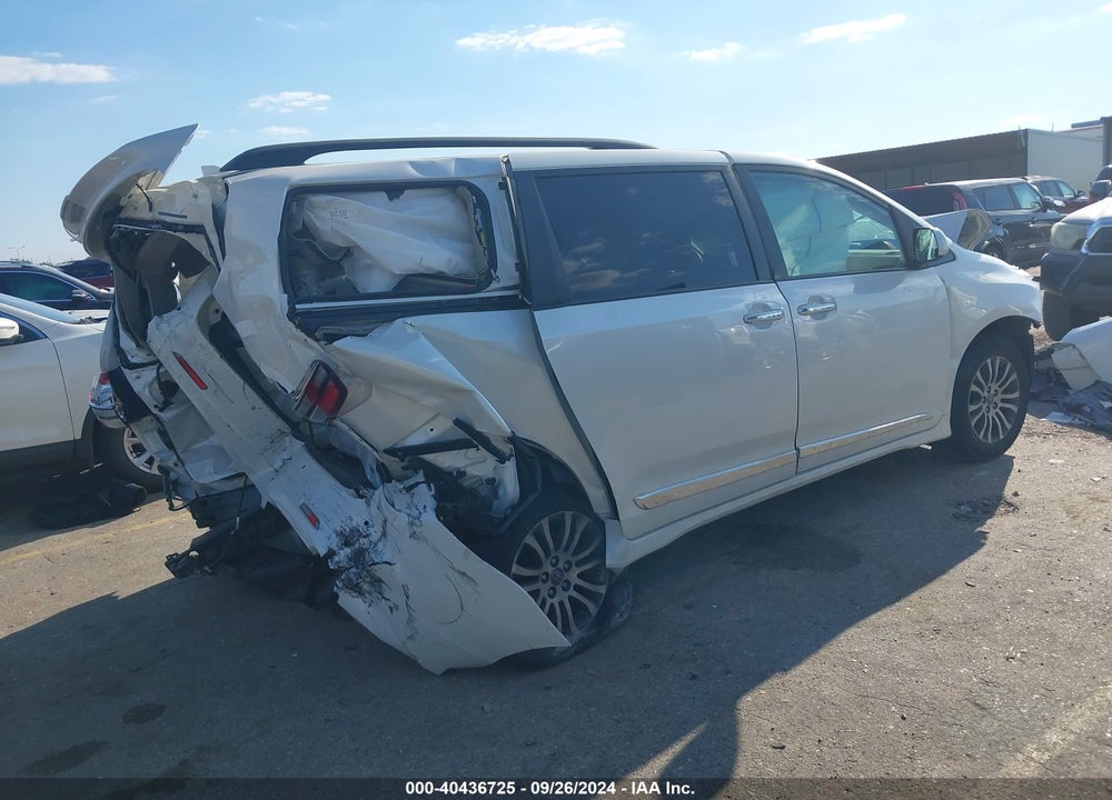 2019 TOYOTA SIENNA XLE PREMIUM 8 PASSENGER VIN: 5TDYZ3DC7KS019336