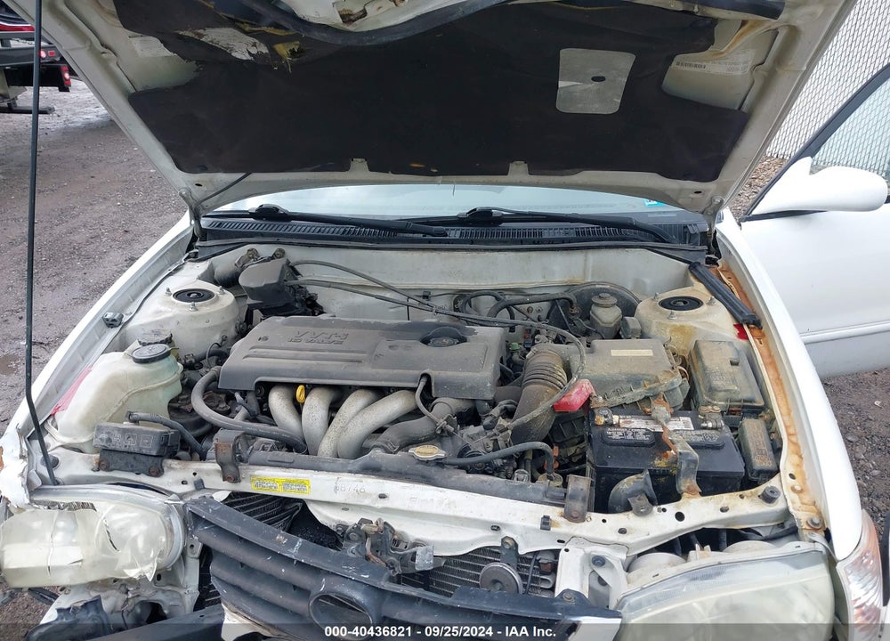 2001 TOYOTA COROLLA LE VIN: 2T1BR12E01C472073