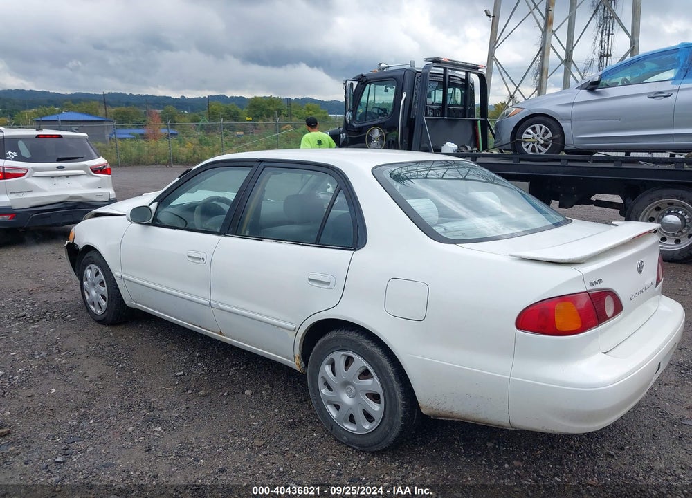 2001 TOYOTA COROLLA LE VIN: 2T1BR12E01C472073