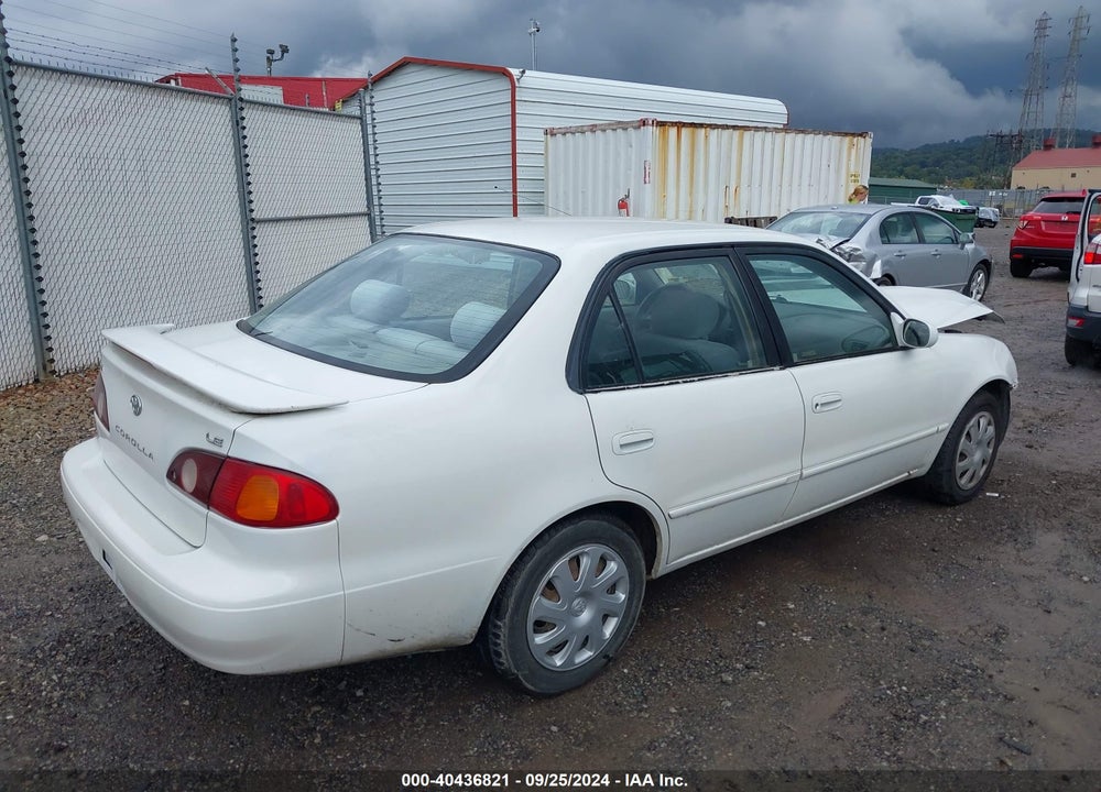 2001 TOYOTA COROLLA LE VIN: 2T1BR12E01C472073