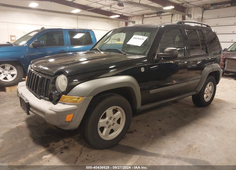 2006 JEEP LIBERTY SPORT VIN: 1J4GL48K46W139146