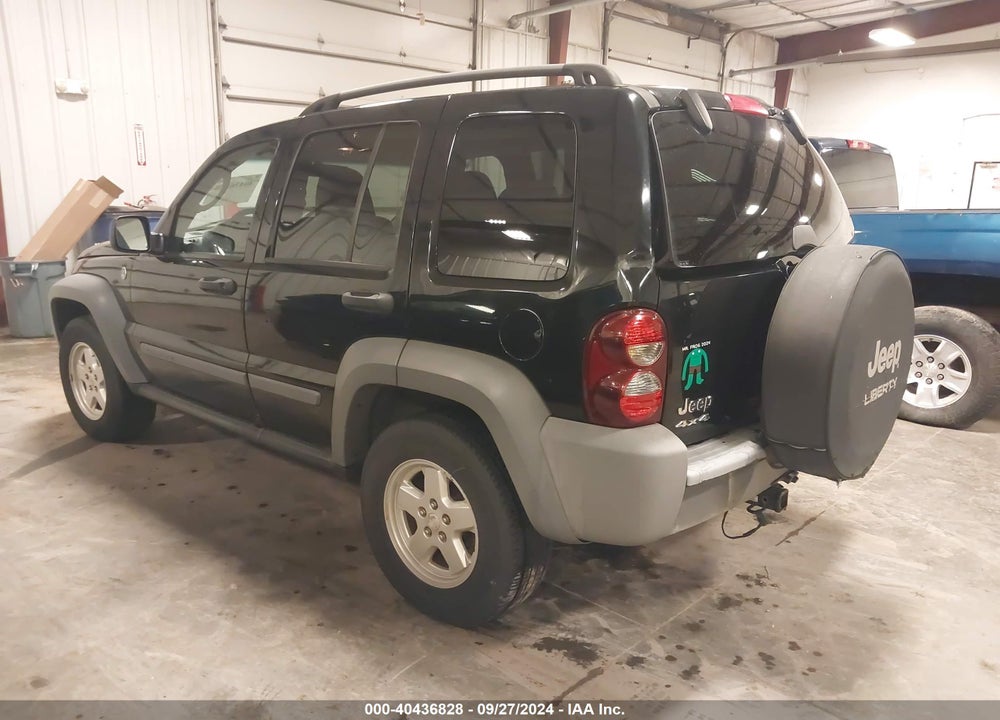 2006 JEEP LIBERTY SPORT VIN: 1J4GL48K46W139146
