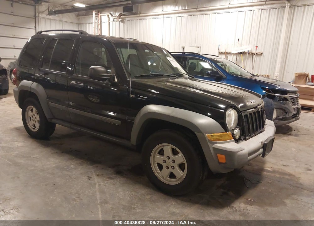 2006 JEEP LIBERTY SPORT VIN: 1J4GL48K46W139146