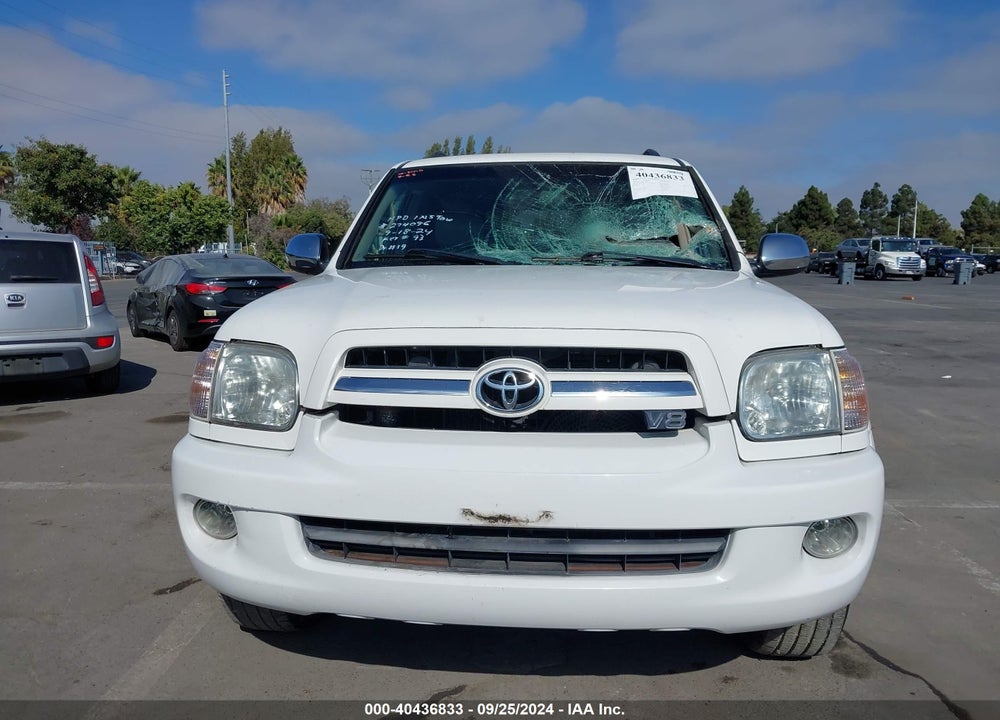 2007 TOYOTA SEQUOIA LIMITED V8 VIN: 5TDZT38A37S286415