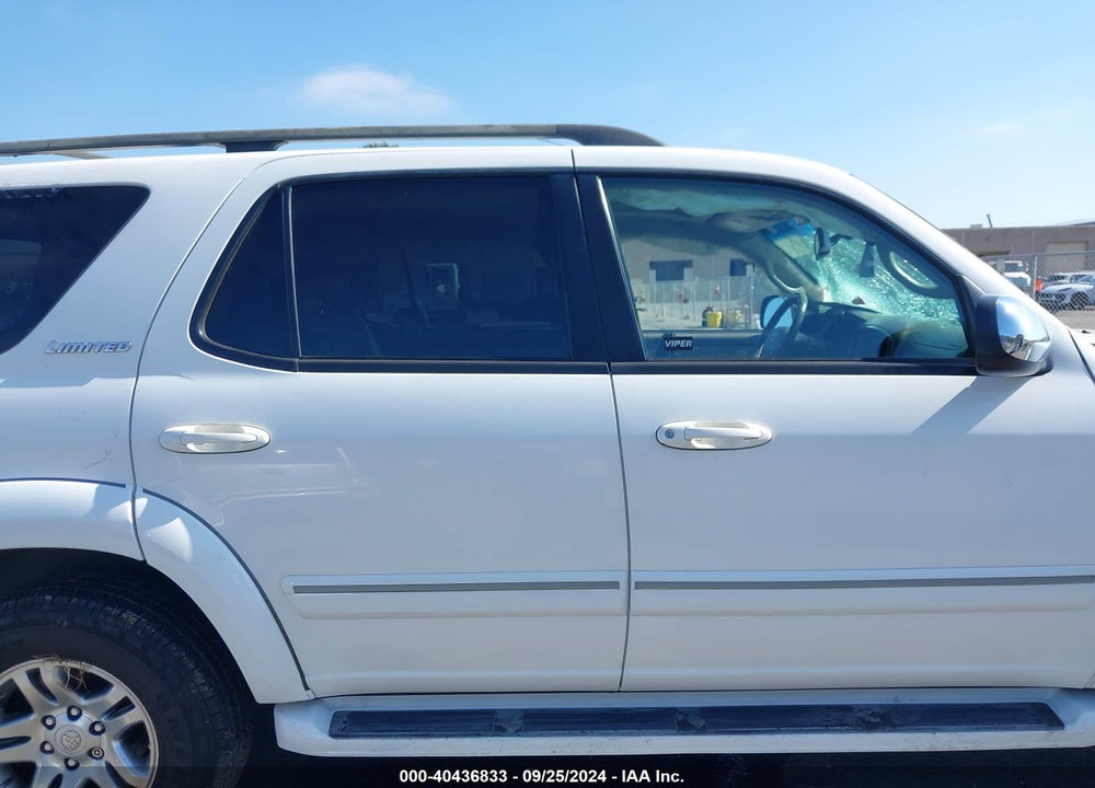 2007 TOYOTA SEQUOIA LIMITED V8 VIN: 5TDZT38A37S286415