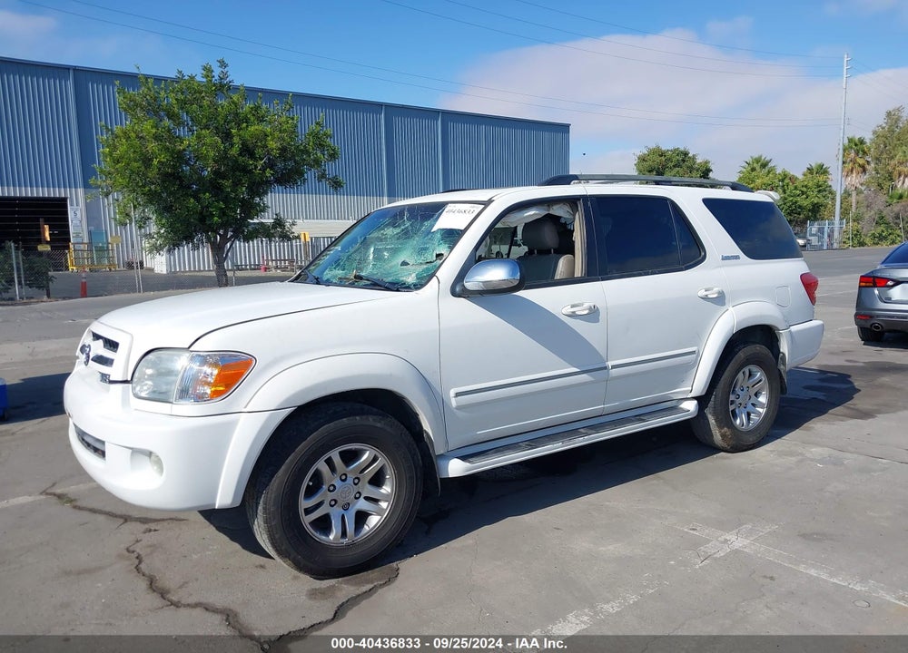2007 TOYOTA SEQUOIA LIMITED V8 VIN: 5TDZT38A37S286415